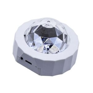 Portable DJ Atmosphere Light Magnetic Car Interior Neon Lighting USB RGB LED Colorful Music Sound Party Ambient Lamp