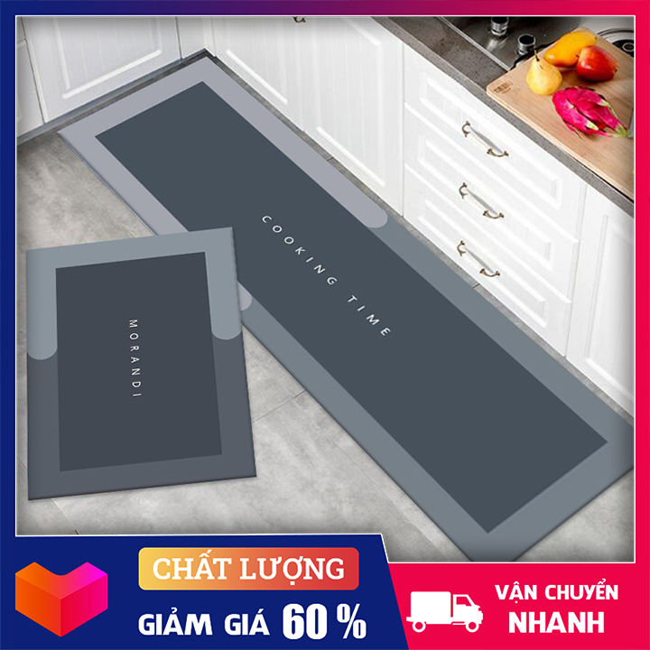 Thảm Lau Chân Nhà Bếp, Nhà Tắm (Giá Lẻ Từng Size) - Thảm Chùi Chân Trải ...