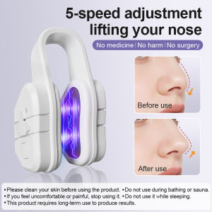 iKeener | Newly Upgraded EMS Nose Shaper Sculpting Massager Clip Silicone Pulse Technology Lift-Up High Bridge Beauty Nose Tool