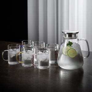 Nồi Đun Nước Bằng Thủy Tinh Dung Tích Lớn Chịu Nhiệt Độ Cao Nồi Pha Trà Bình Nước Bình Đựng Nước Sôi Đồ Dùng Nhà Bếp