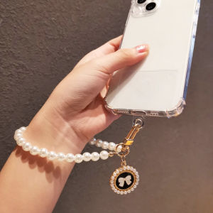 ZAY Tali Lanyard Hp Tali Gantungan Gelang Rantai Manik Mutiara Untuk Casing Hp Universal