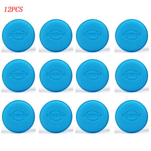 12Pcs Car Foam Sponge Wax Applicator Cleaning Detailing Pads Car Waxing Polishing Pad Home Car Wash Care 10cm Car Cleaning Kit