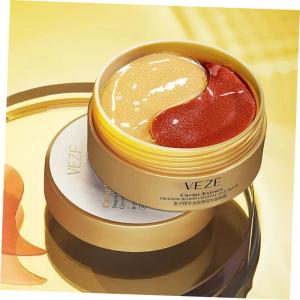 60pcs Gold Crystal Collagen Eye Mask Beauty Moisturizing อุปกรณ์เสริมความงามสำหรับผู้หญิง อุปกรณ์สำหรับทาตา เครื่องสำอาง/น้ำหอม/เครื่องมือแต่งหน้า