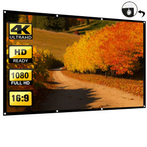 Portable soft screen 100 inches mobile large screen foldable screen supports high-definition projection