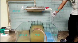 Stainless steel whole house water purifier ultrafiltration one-button disassembly can be hand-washed