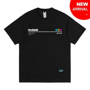 Omidoki Kaos Distro Pria T-shirt Hitam FEGAY