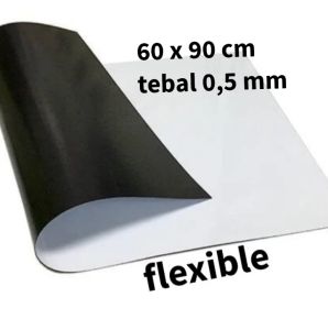 Rubber white board 60 x 90 cm