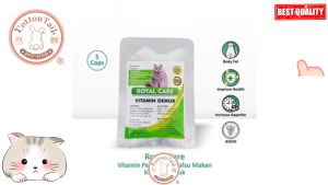 Royal Care E-FAT Kemasan Hemat isi 5 Kapsul Vitamin PENGGEMUK Kucing