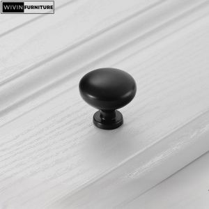 WF020 Handle Lemari Black Matte Gagang Pintu Lemari Tarikan Laci