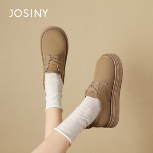 Josiny | Vintage Thick Sole Lightweight Elevated Heel Casual Shoes