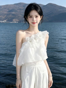 CHANGTONG | Bộ Áo Quây Thiết Kế Pháp và Quần Linen
