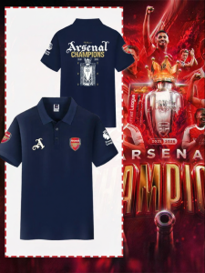 Commemorative Football Fan Shirt Polo Short Sleeve T-Shirt