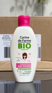 Dung Dịch Vệ Sinh Bé Gái Corine de Farme BIO Organic 125 ml Dịu Nhẹ Không Hương Liệu Cho Bé Từ 2 Tuổi Pháp