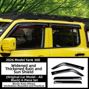 Window Rain Visors