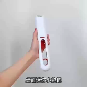 Alat Pel Mini Mop Portable | Alat Pembersih Meja Kaca Jendela Spons Serap Air