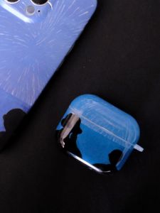 MUYE Original Fireworks Silicone Protective Case for Apple Airpods pro Ii Gen Soft Shell Anti-fall Couple Earphone Cover