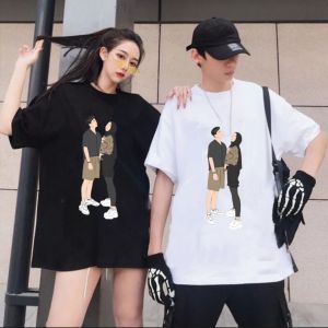 ATASAN KAOS COUPEL SEPASANG TEBAL HARGA GROSIR LENGAN PENDEK PREMIUM