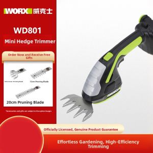WiKo Small Electric Lithium Battery Hedge Trimmer Lawnmower Grass Cutter Multifunctional Household Garden Tool WD801