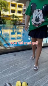 เฟชั่นผู้หญิงเเบบคัชชูส้นเตี้ยรองเท้า No. 44-9 ที่ NE&NA Collection