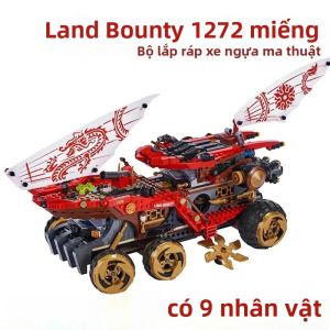 Bộ Phim Ninja Series 70677 Land Bounty Xe Khối Xây Dựng 1178 Chiếc Đồ Chơi Giáo Dục Cho Trẻ Em Quà Tặng Sinh Nhật Giáng Sinh