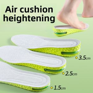 LINGMIAO | Height Increasing Shock Absorbing Anti-Odor Soft Invisible Insoles
