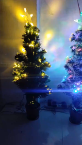POHON NATAL 60-90 CM LAMPU BINTANG WARNA WARNI-CHRISTMAS TREE-RAINBOW