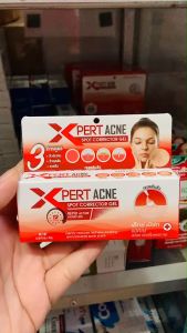 X PERT ACNE SPOT CORRECTOR GEL ขนาด 10 g.เจลแต้มสิว ละลายหัวสิว สิวอุดตัน อักเสบ รอยสิว (1หลอด)