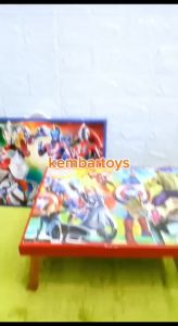 MJ-KAR MEJA LIPAT ANAK MEJA BELAJAR KARAKTER KARTUN ANEKA MOTIF