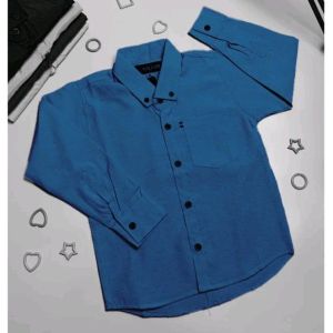 Terbaru Kemeja Anak Laki Laki Polos Lengan Panjang Terlaris 6 tahun - 12 tahun