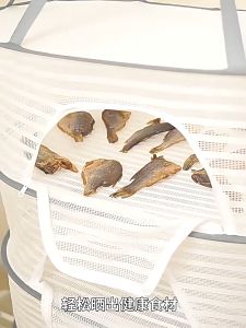 ที่ตากอาหาร มุ้งตากอาหาร คอนโดตากปลา พร้อมซิปปิดกันแมลง ที่ตากหมู ขนาด 50x70cm ที่ตากปลาคอนโด