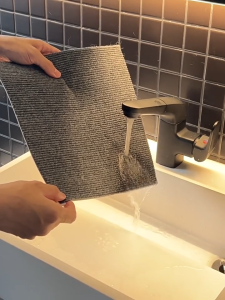 Carpet Tile Mat 10 PCS Floor Self-Adhesive Non-slip Carpet Sticker 30x30cm Square for Home Living Room Decor