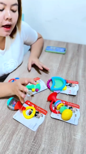 Infantino : Babys 1st Teethe & Play Music Set - เซตยางกัดดนตรี