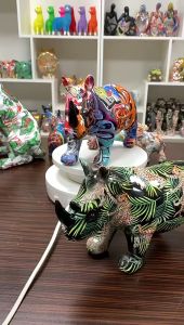 [HCM] Mô hình Tê Giác - nhựa tổng hợp quà tặng cho bạn bè người thân trang trí nhà cửa phòng khách tủ TV phòng ngủ…