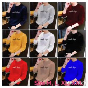 Diskon Sweater Keren Kaos Pria Distro Simple New Sweatshirt Elegan Crewneck Trendy Sweter Kekinian