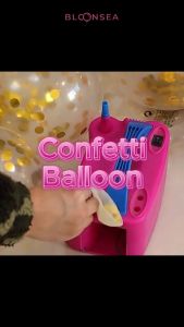 [10pcs] 12 Inch Confetti Latex Balloon Orangetex Sequin Transparent 12" 12inch Belon Polkadot Round Clear Helium Bunch