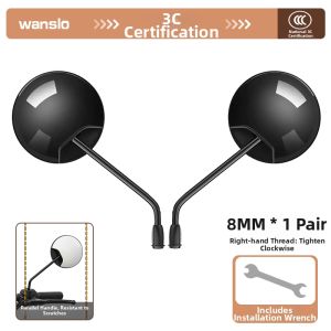 WANSLO | Wide View Reflective Rearview Mirror For Electric Bikes
