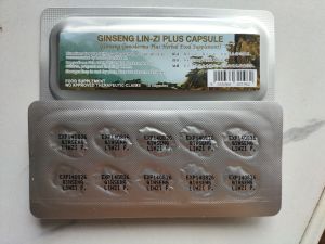 Ginseng lin-zi Plus Capsule (1 Banig 10 pcs Trial )