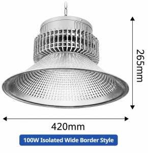 【COD&Ready】Rohstar led Fin highbay light 3 years warranty 100W 150W 200W 300W warehouse lighting basketball l