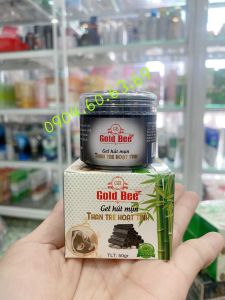 Gel Hút Mụn Trà Xanh- Than Tre GOLD BEE 50g MatCha Bổ Sung Collagen