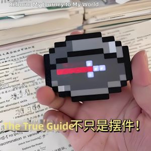 CEYU | Creative Minecraft Compass Pixel Art Toy Figurine Pendant