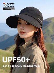 TUCANO | Sun Protection Hollow Crown Fisherman Hat Fast Drying