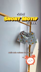 Jobel Short Motif Boy 1pcs Celana Pendek Anak Motif Laki-Laki