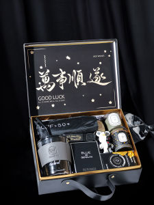 Luxurious Groomsmen Gift Box Wedding Birthday Present for Men Brothers Practical Creative Customizable Gift Box Set