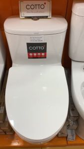 [HCM]Nắp đậy cho bồn cầu 1 khối Cotto Thailand  nắp bồn cầu khối NAP-COTTO01 nhựa dày siêu bóng