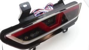 1PCS Car LED Reflector Rear Fog Lamp Brake Light Backup Lamp Rear Bumper Light For Ford Mustang 2015 -2018