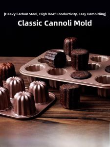 Non-Stick 12-Cavity Angel Bell Cake Pan Baking Mold for Pudding Dessert Mousse Kitchen Cooking Tools Home Use Baking Tools