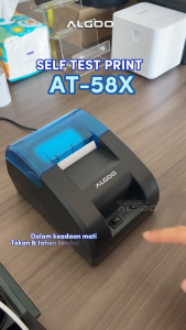 Algoo Printer Kasir AT-58X Cetak Struk Kasir Bluetooth USB Bluetooth RJ-11