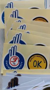 Sticker OK Yamaha atau Garansi 3 Tahun Printing