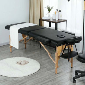 Foldable Sturdy Comfortable 184*60*65cm Massage Bed Spa Facial Portable Massage Table Tattoo Bed