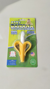 BABY BANANA TEETHING TOOTHBRUSH